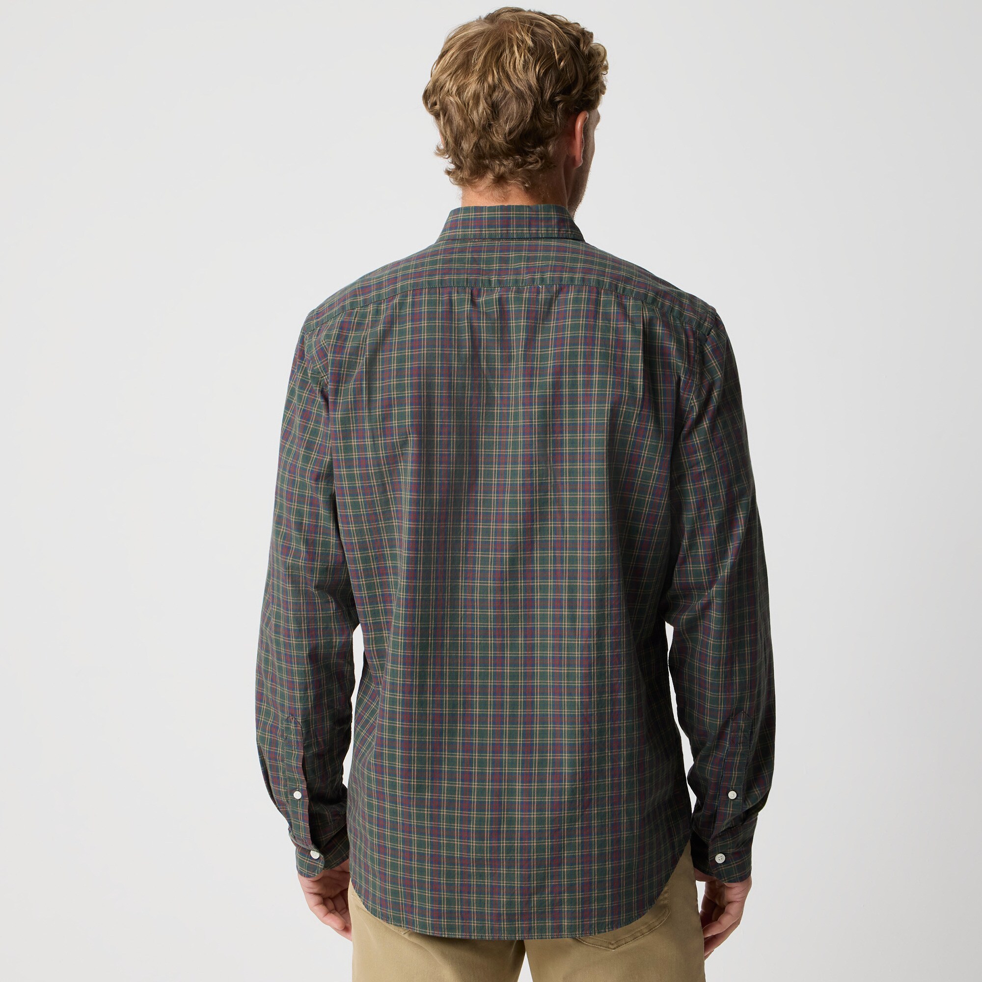Classic-fit flex casual shirt