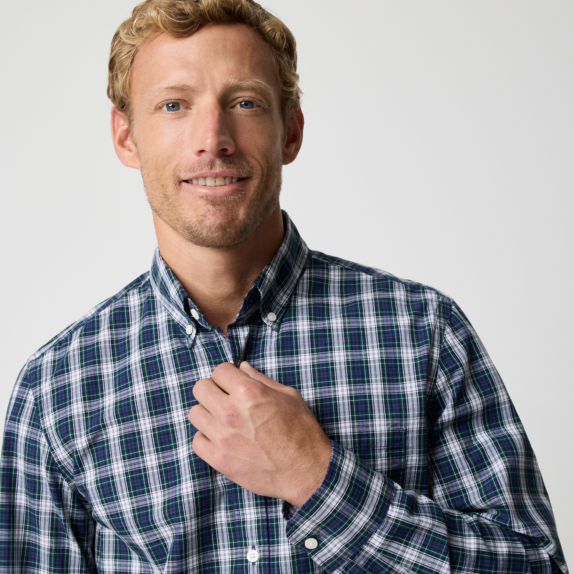 Slim flex casual shirt