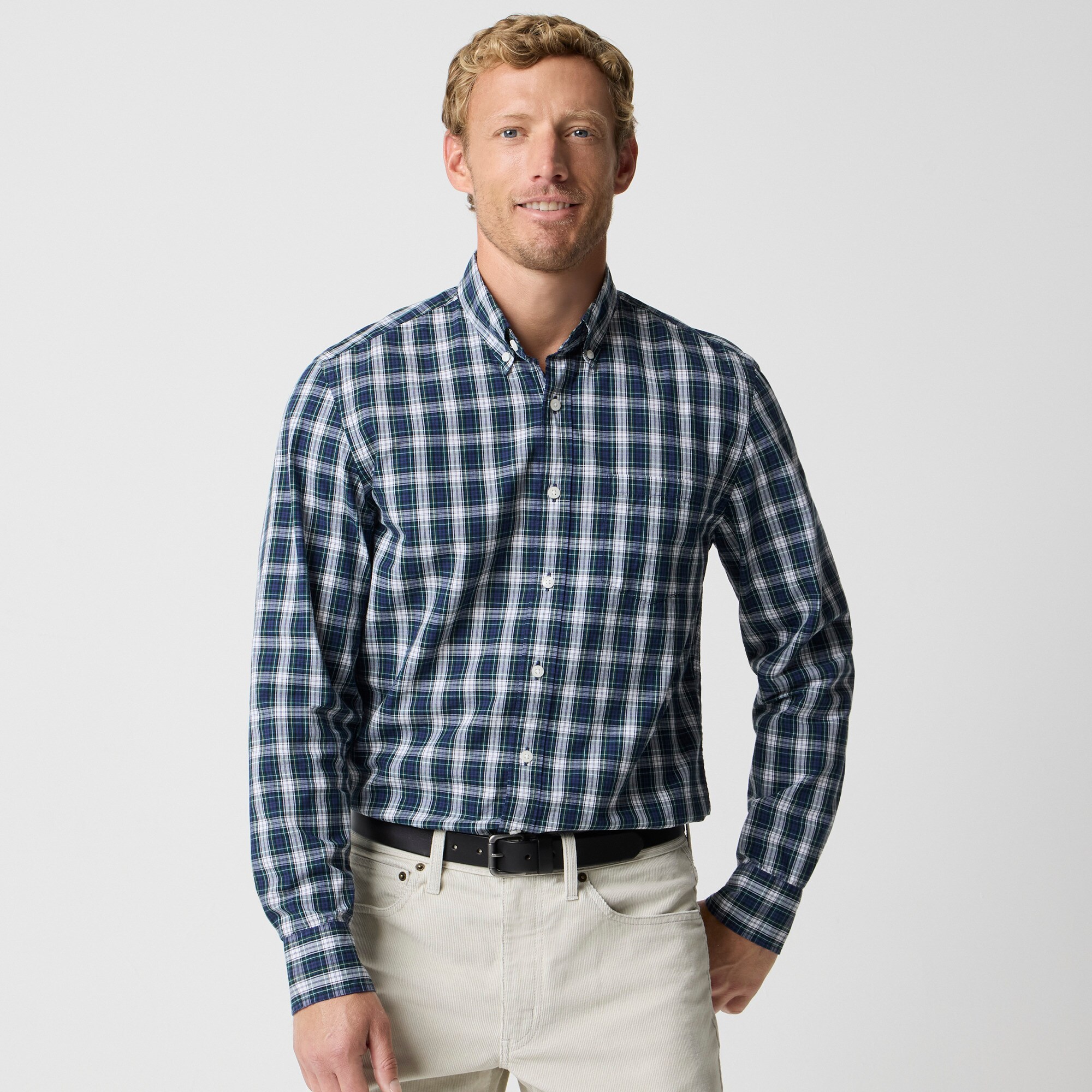  Slim flex casual shirt