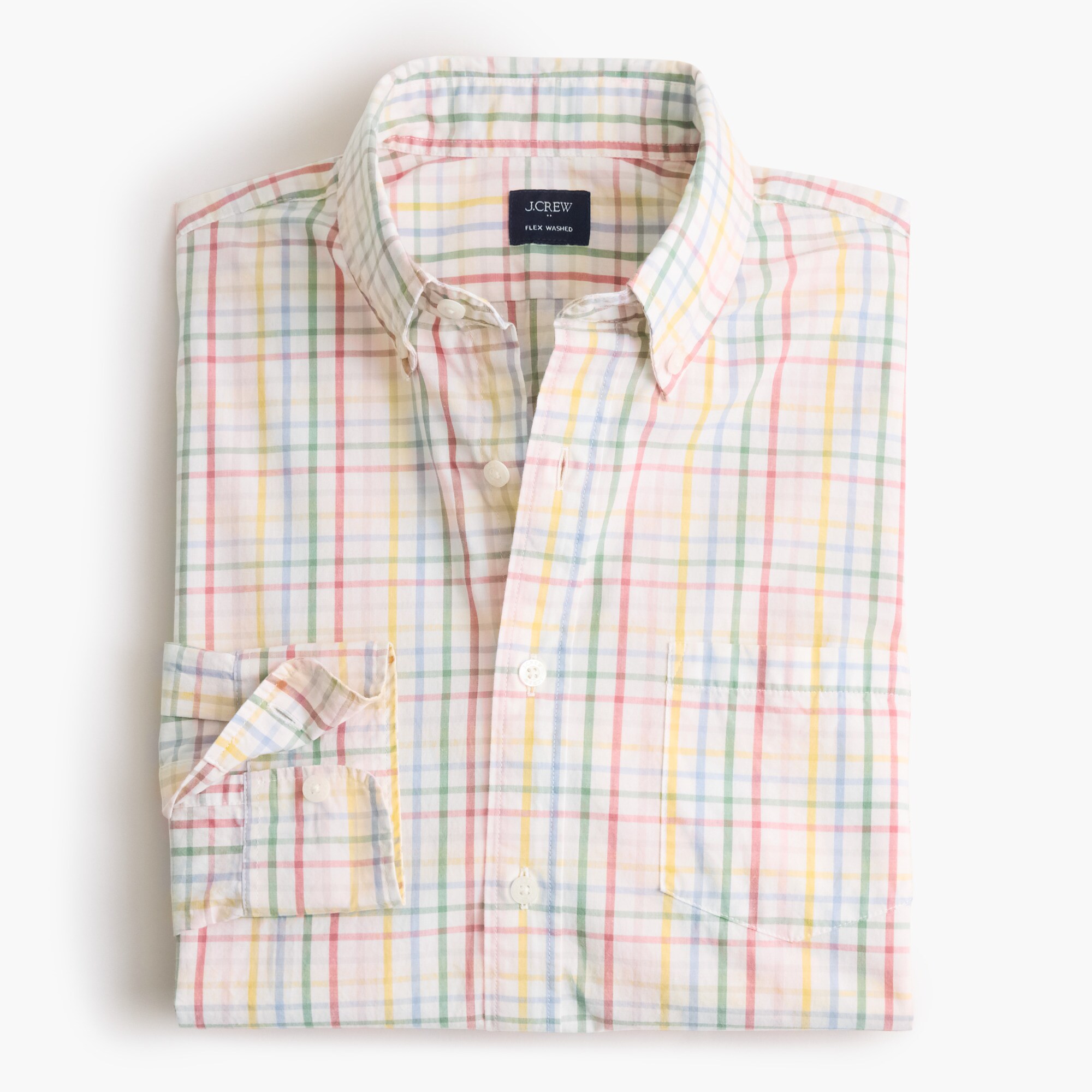 Classic-fit flex casual shirt