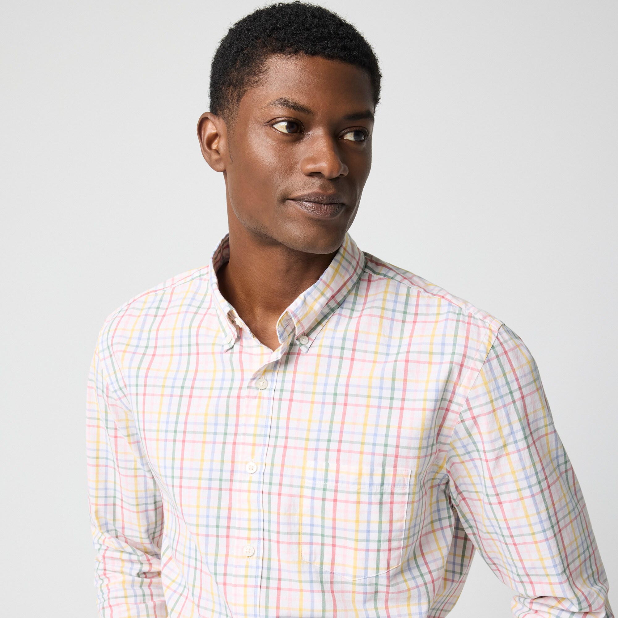 Classic-fit flex casual shirt