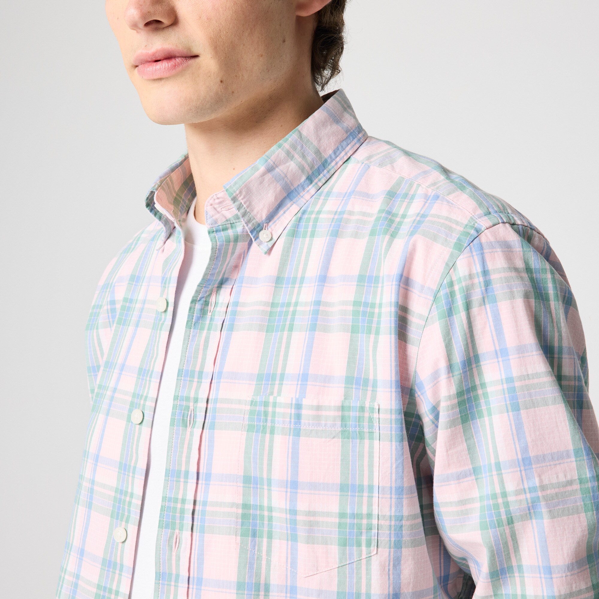 Classic-fit flex casual shirt