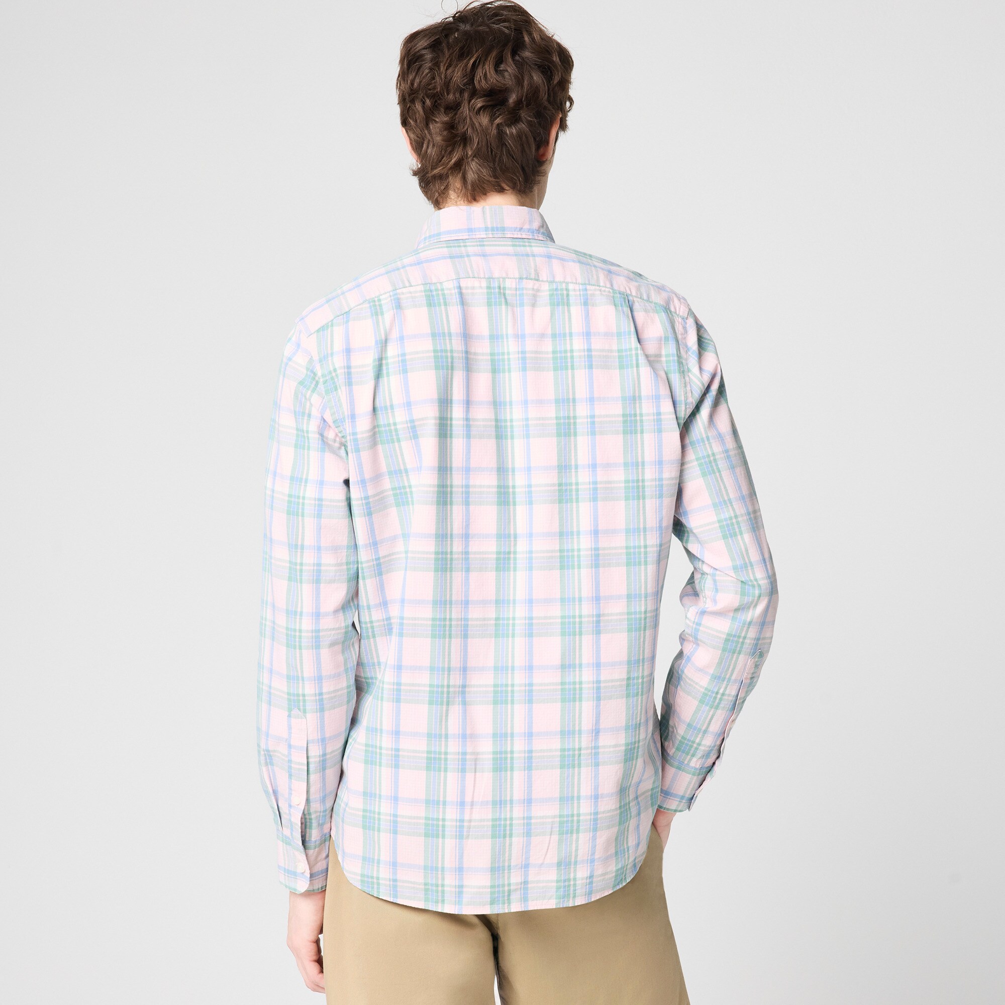 Classic-fit flex casual shirt
