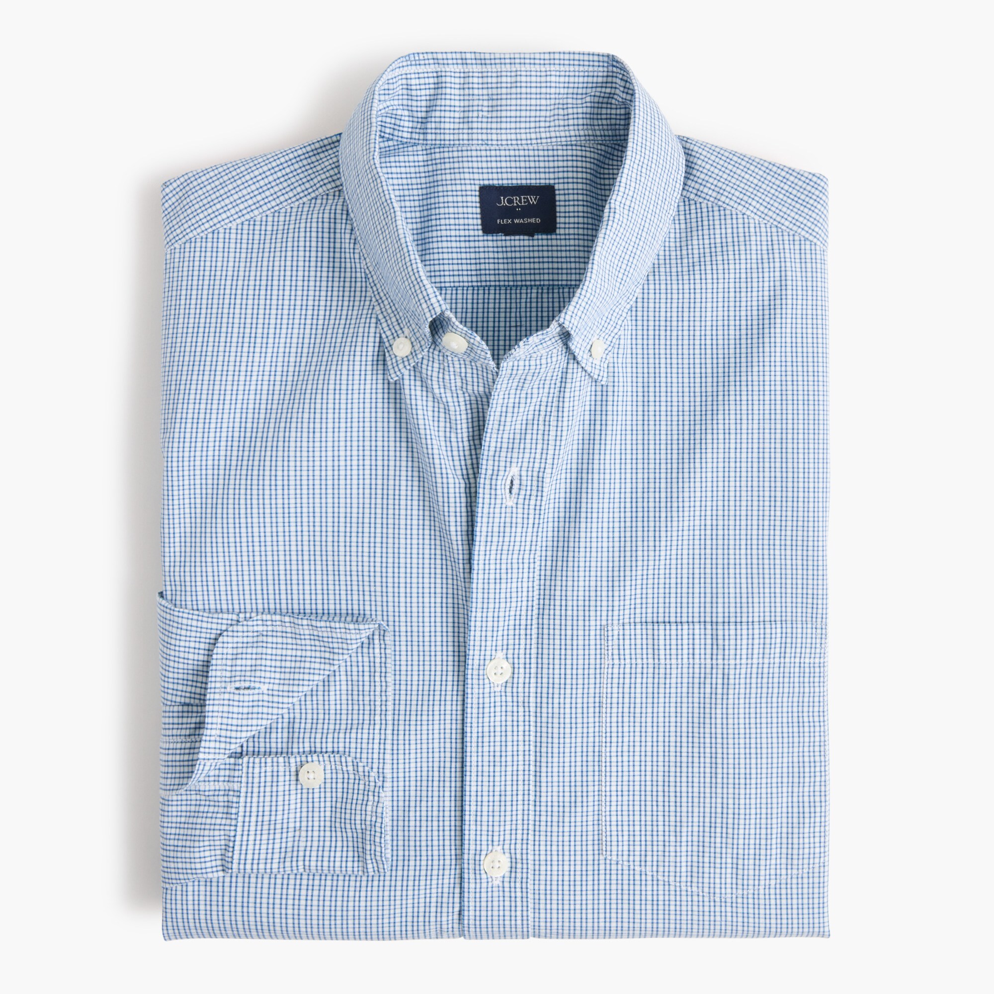 Classic-fit flex casual shirt