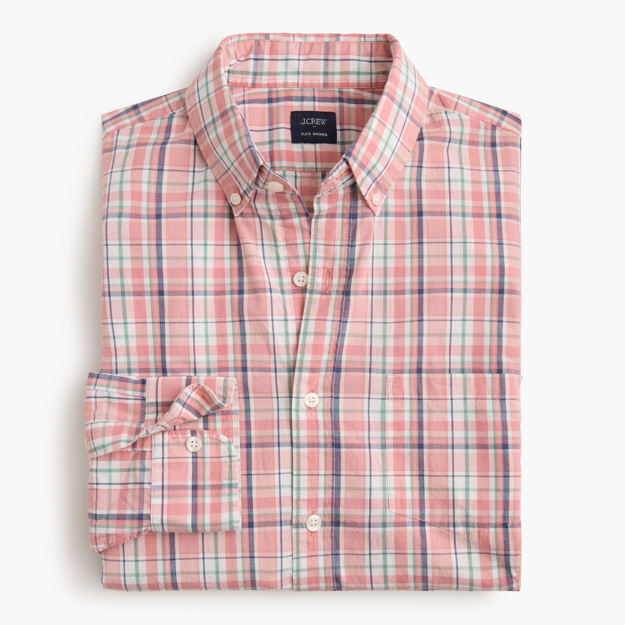 Classic-fit flex casual shirt