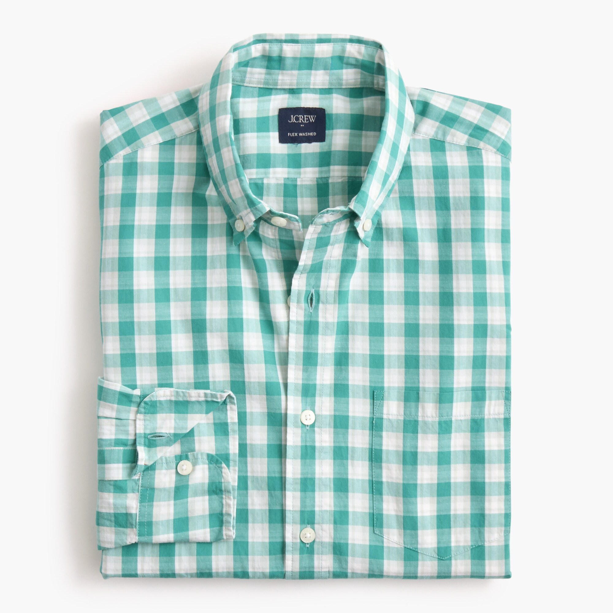Classic-fit flex casual shirt