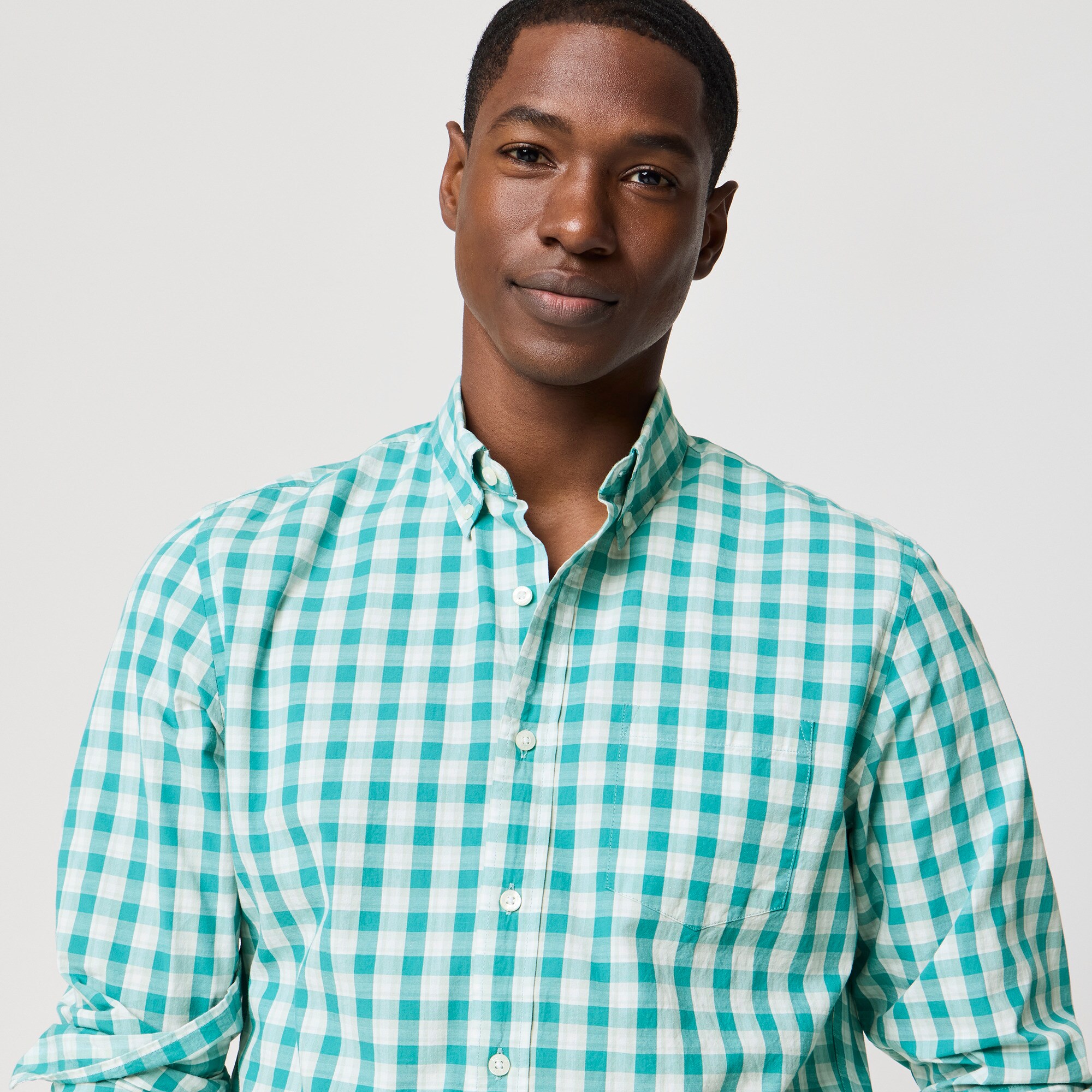 Classic-fit flex casual shirt