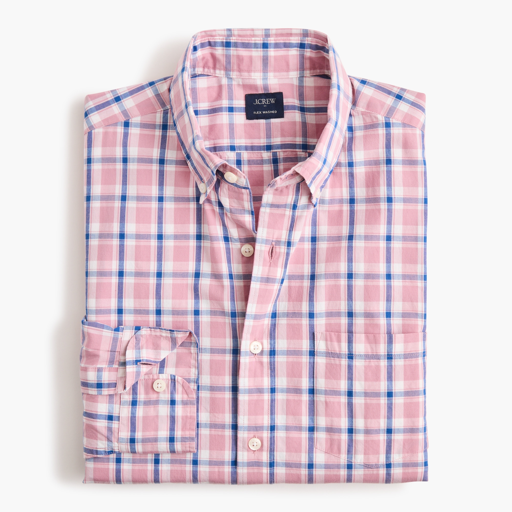 Classic-fit flex casual shirt