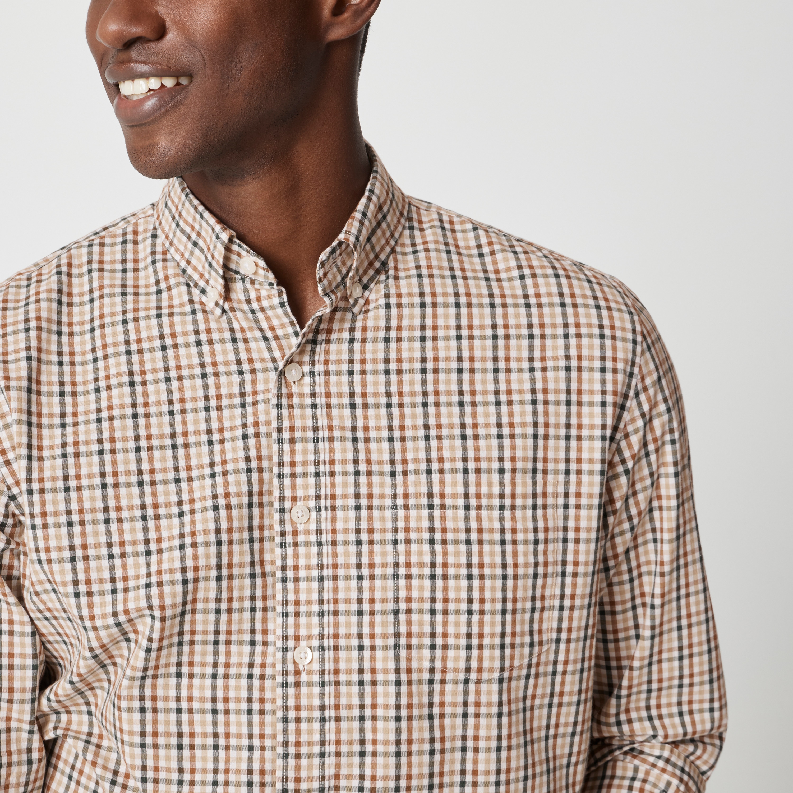 Classic-fit flex casual shirt