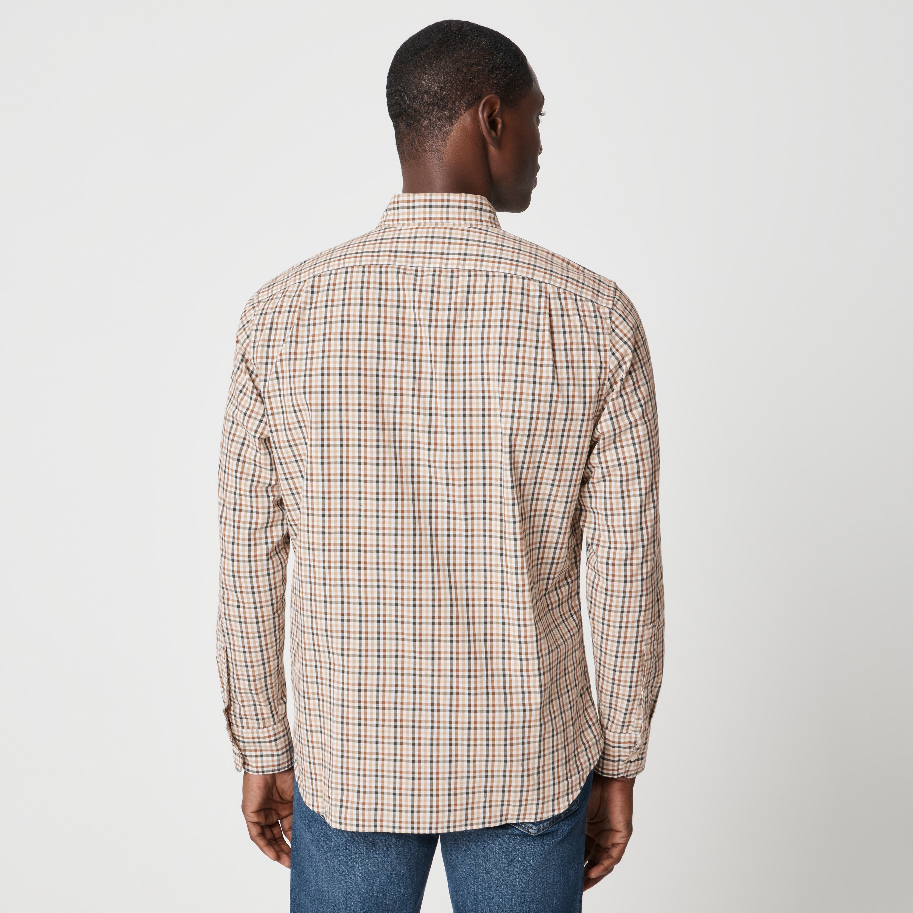 Classic-fit flex casual shirt