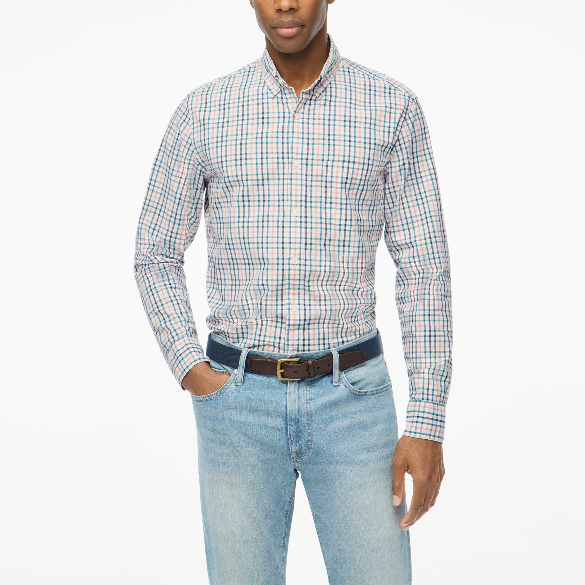 factory: classic flex casual shirt for men