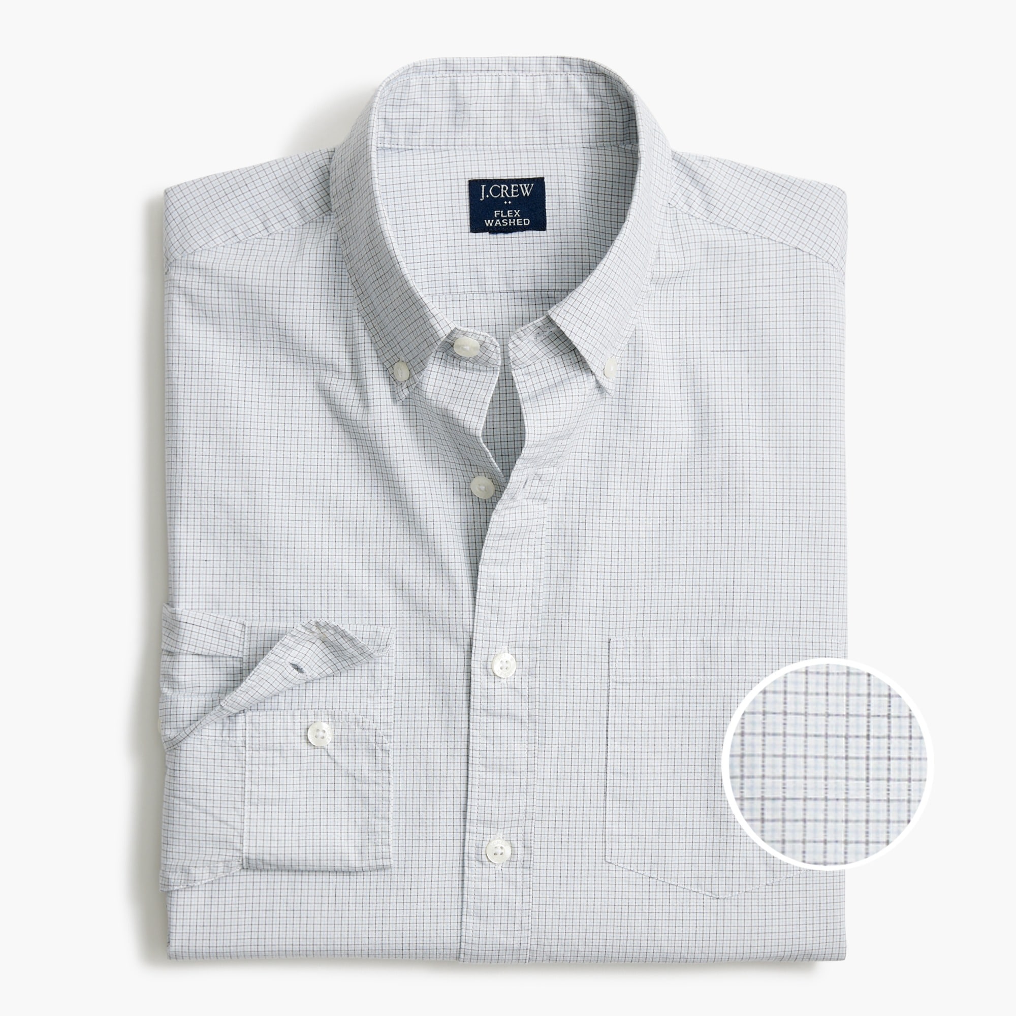 mens Slim flex casual shirt