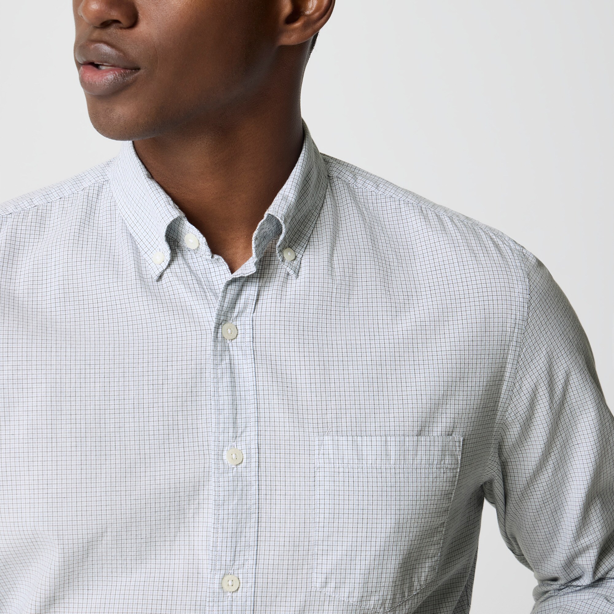 Slim-fit flex casual shirt