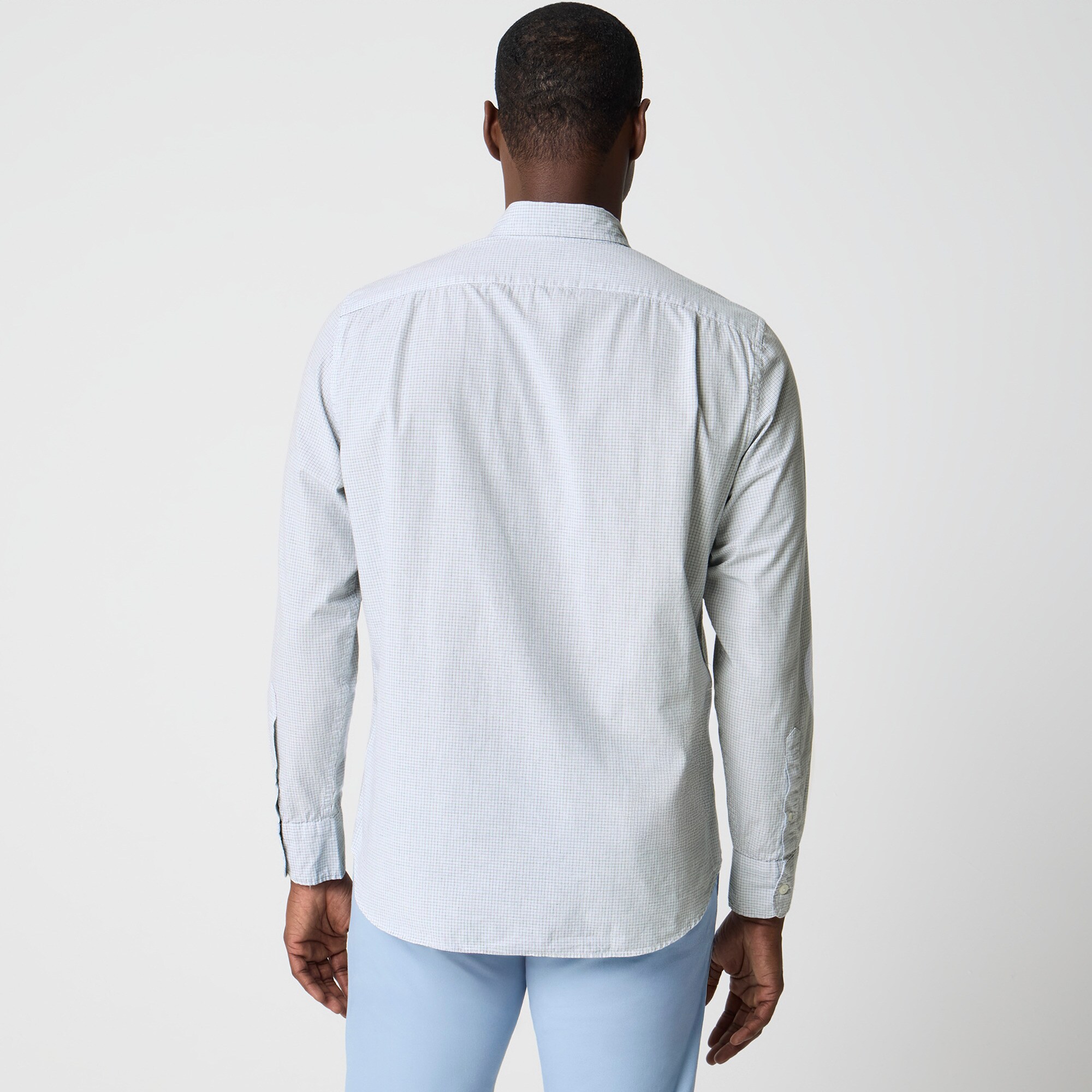 Slim-fit flex casual shirt