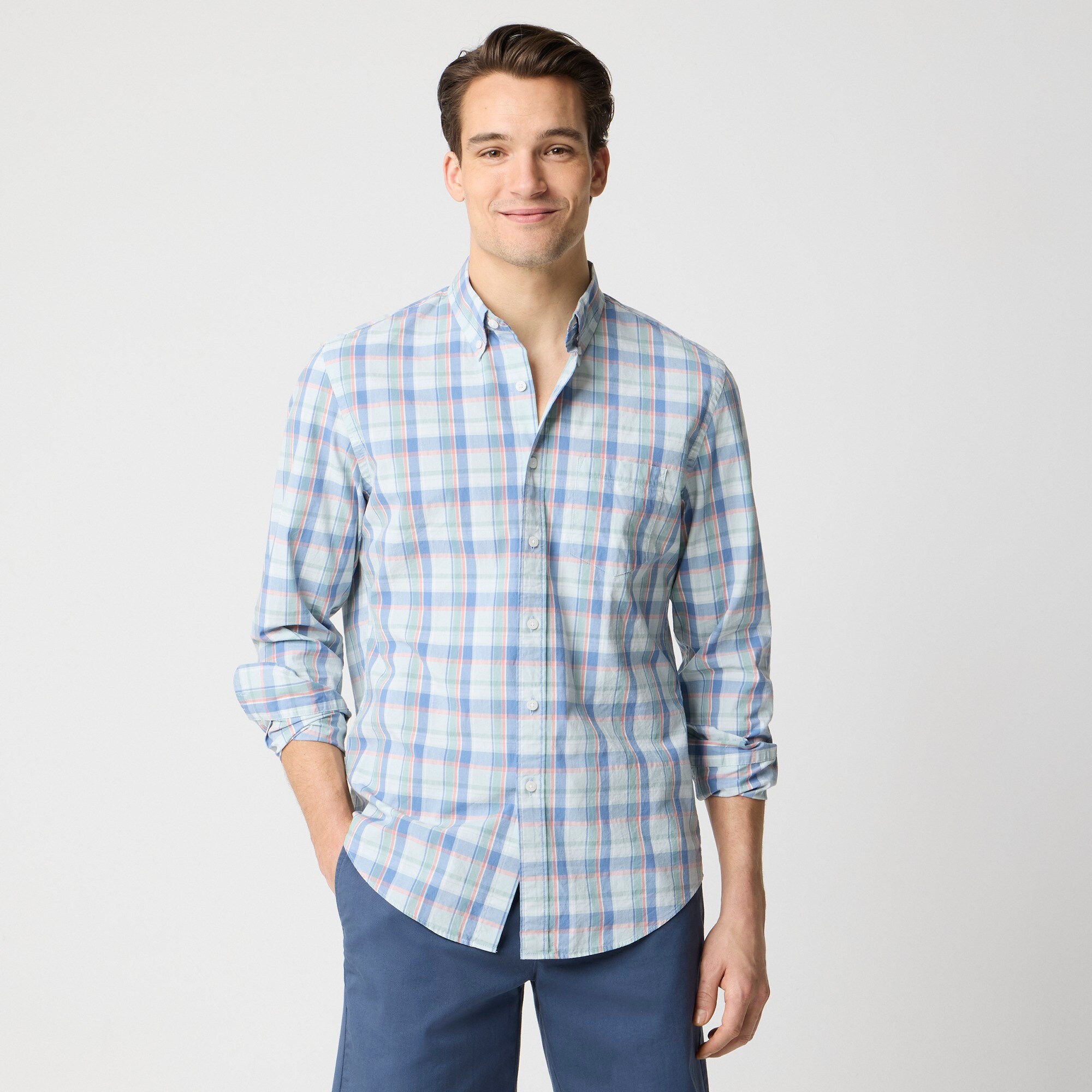 mens Classic flex casual shirt