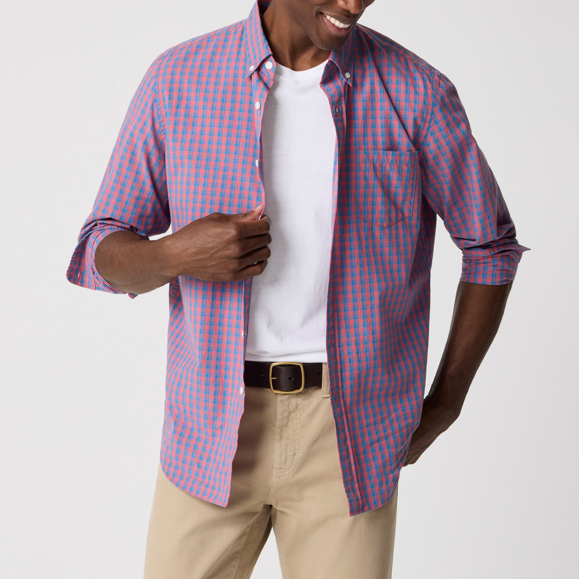 mens Classic flex casual shirt