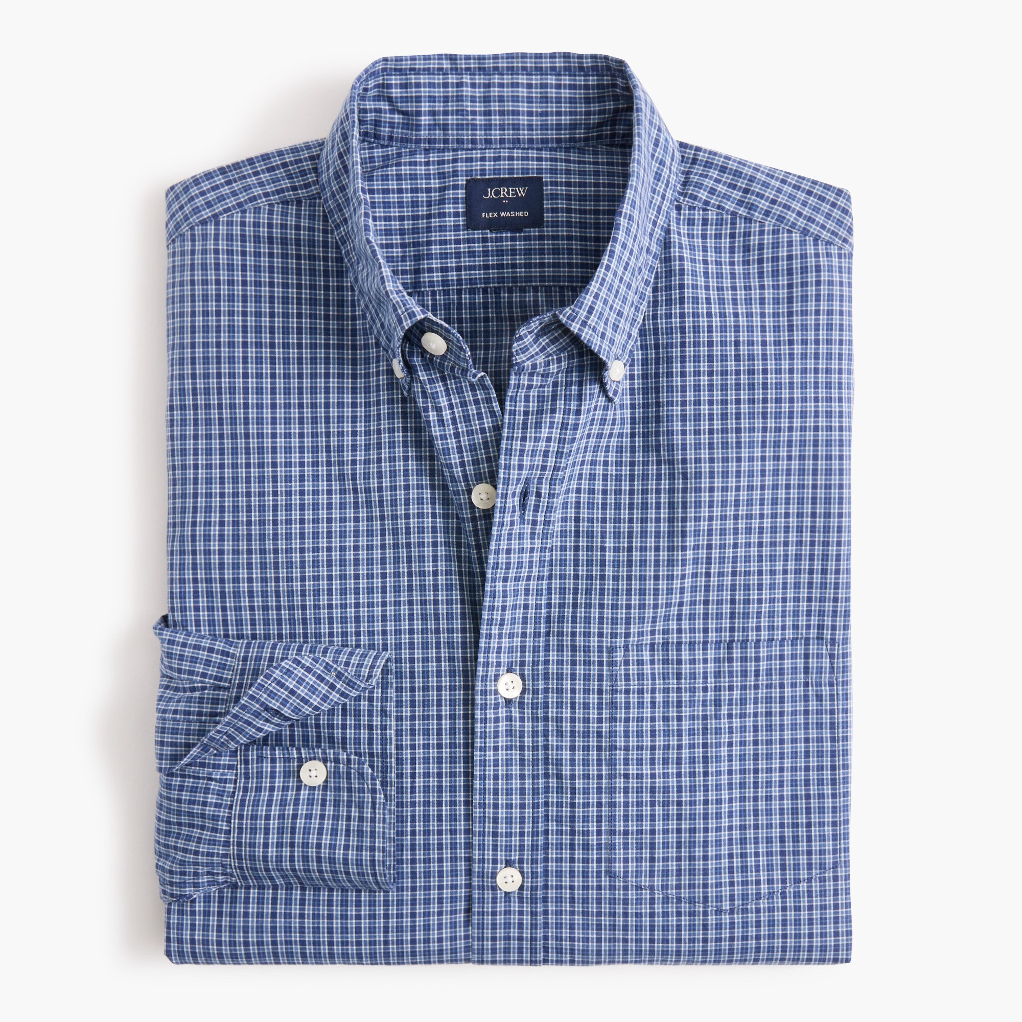 Classic-fit flex casual shirt