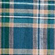 Plaid short-sleeve slim linen-blend shirt WATERCRESS BLUE MULTI factory: plaid short-sleeve slim linen-blend shirt for men