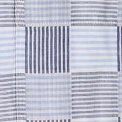 Short-sleeve printed flex casual shirt PALE SPINACH MULTI 