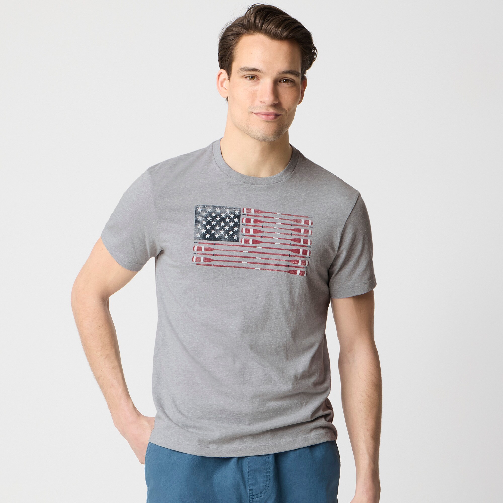 トップス 1990s J.CREW oar man printed T-shirt 1990s J.CREW oar man printed T-shirt - メルカリ