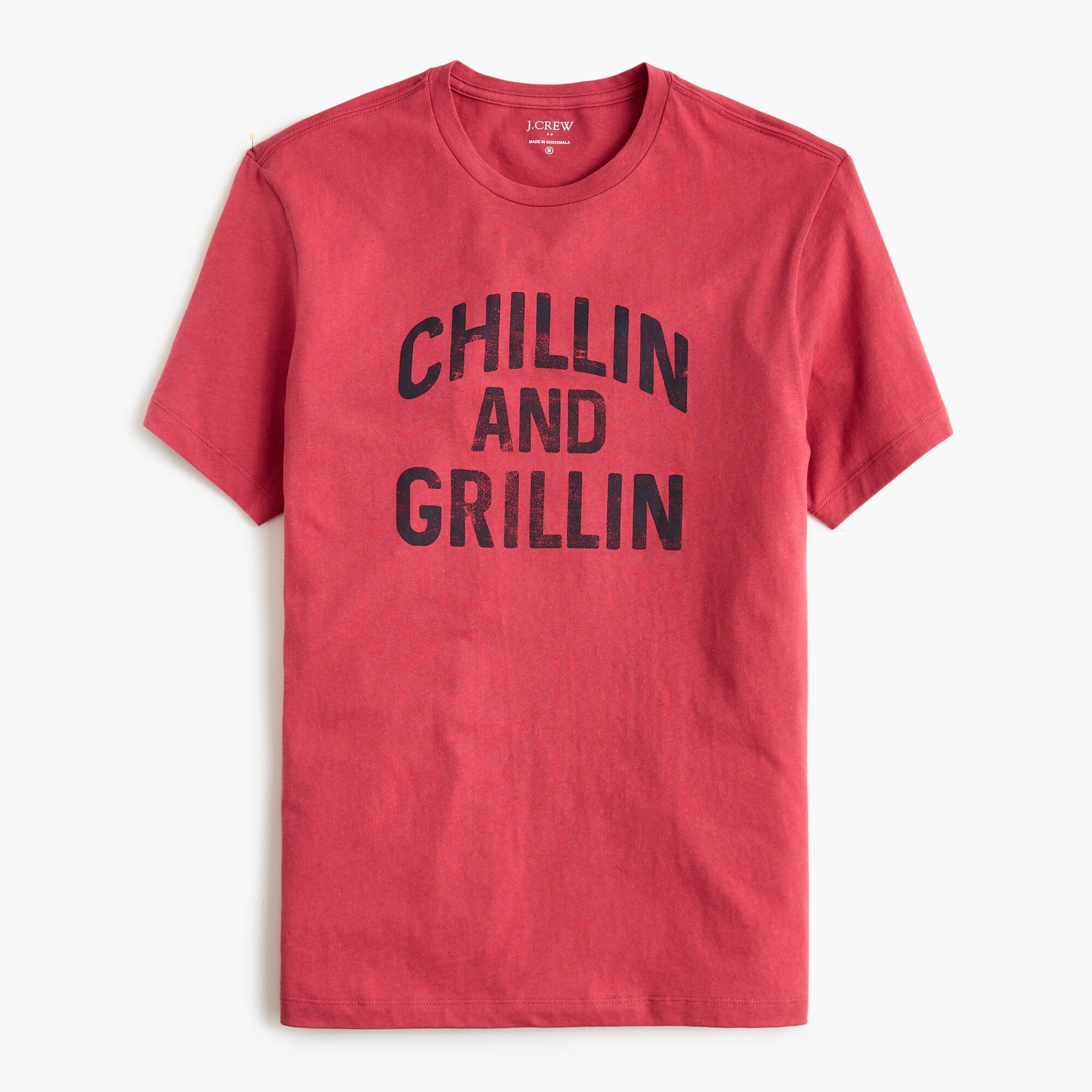 "Chillin and grillin" graphic tee