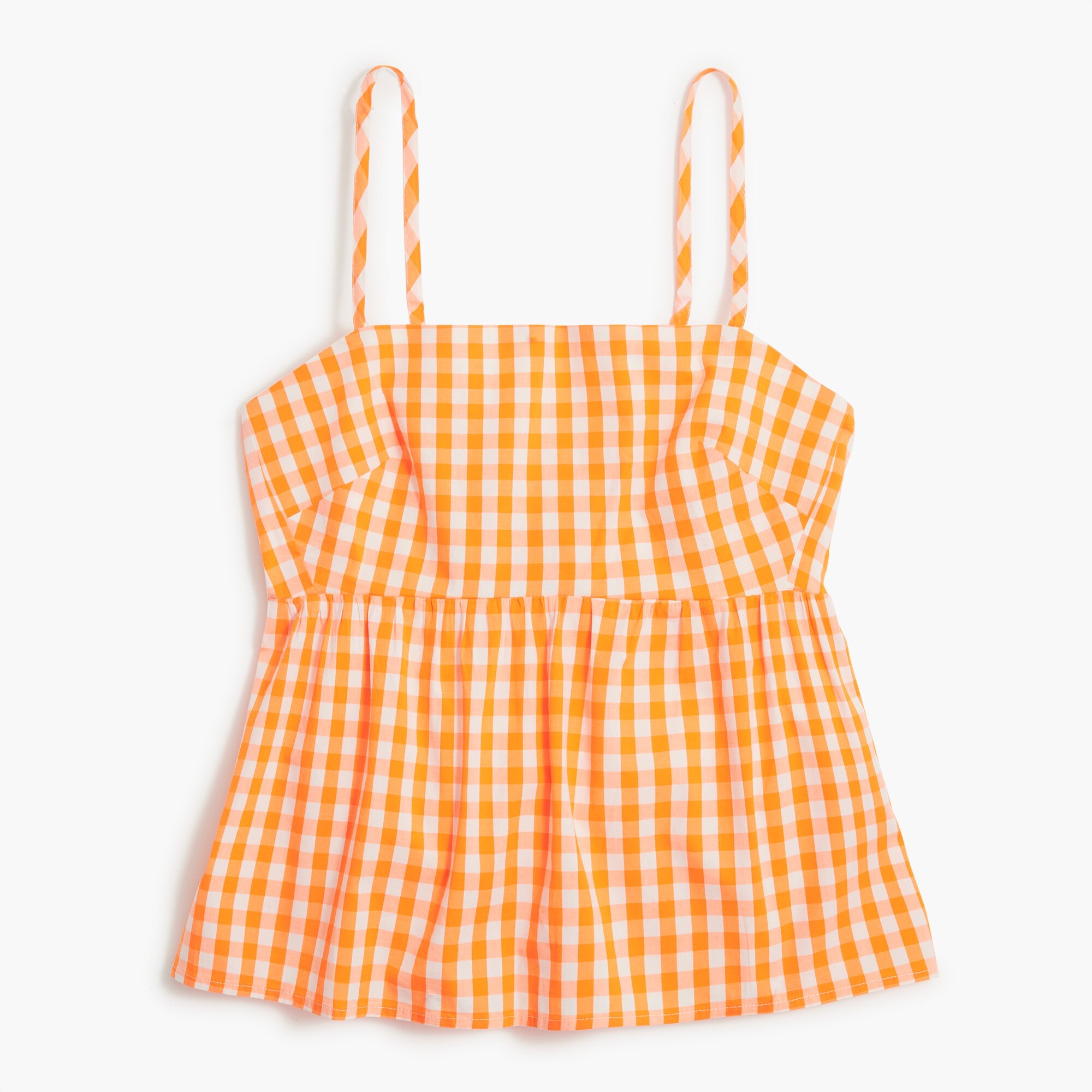 Tie-back strappy top