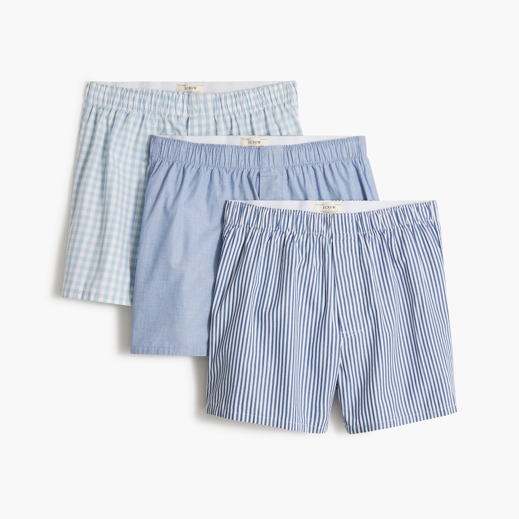 woven boxers three-pack for men