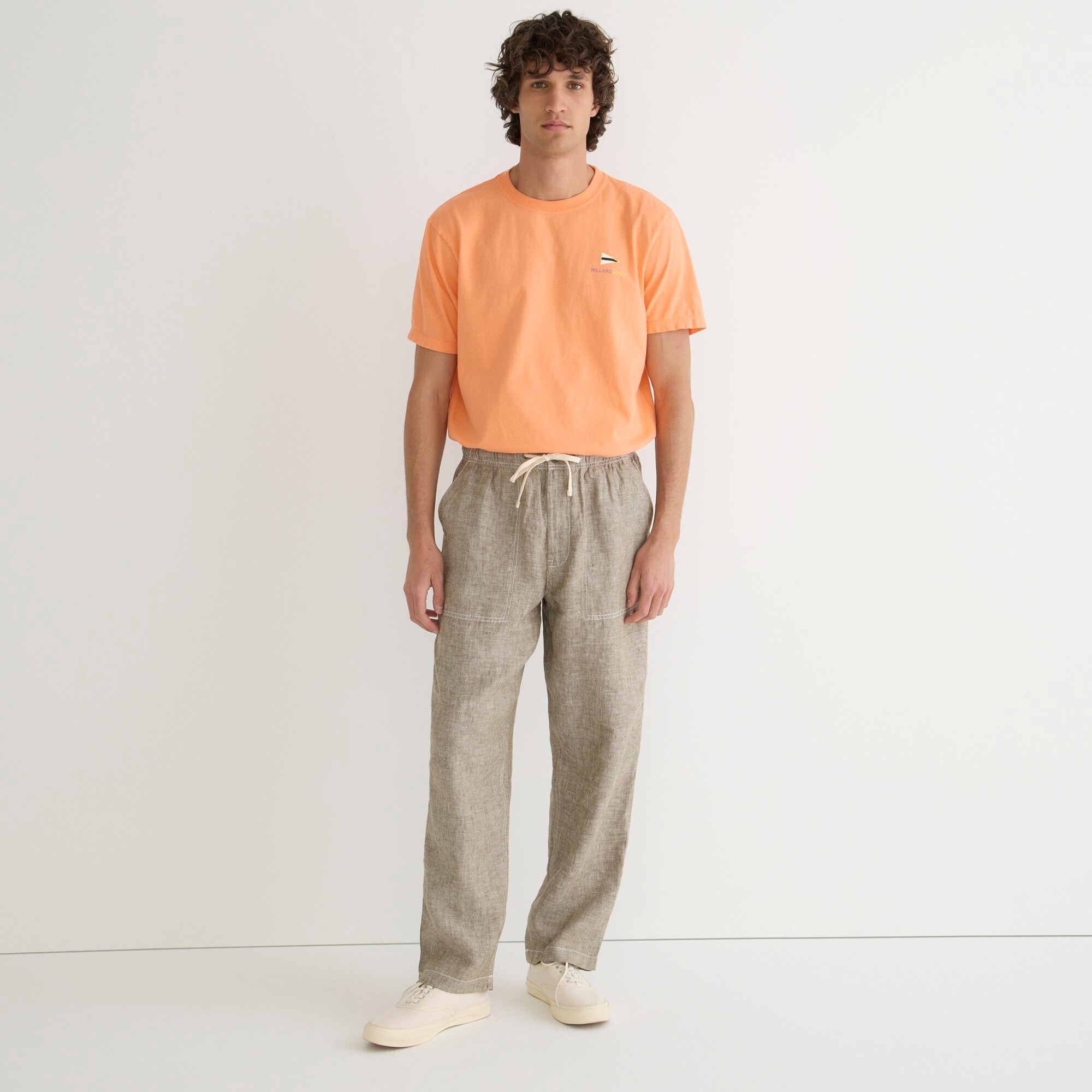 mens Beach pant in linen