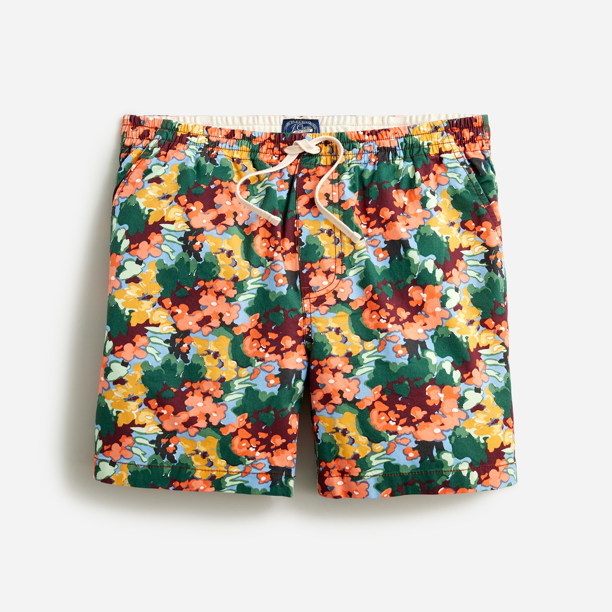 J.Crew 6 Dock Short In Floral Print For Men