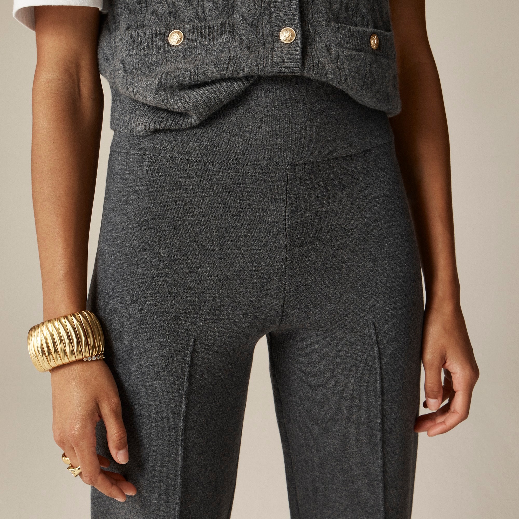 Delaney kickout sweater pant