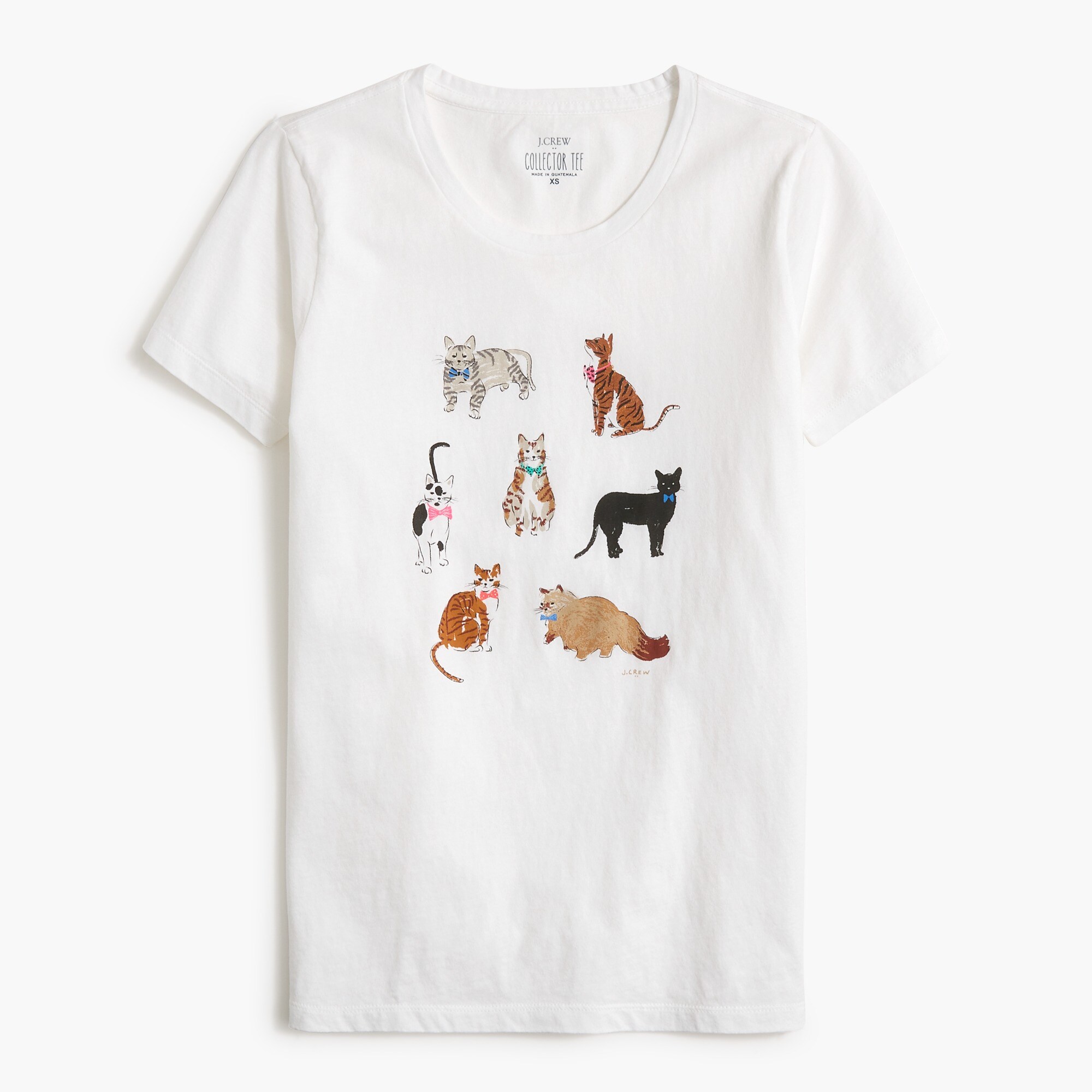 Cat graphic tee