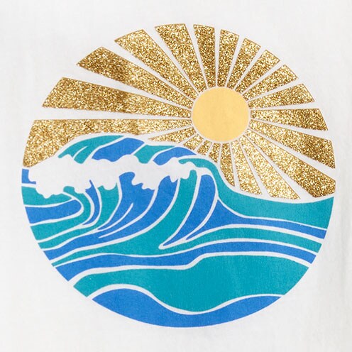 Lobster graphic tee ANTIQUE NAVY FLAMINGO  