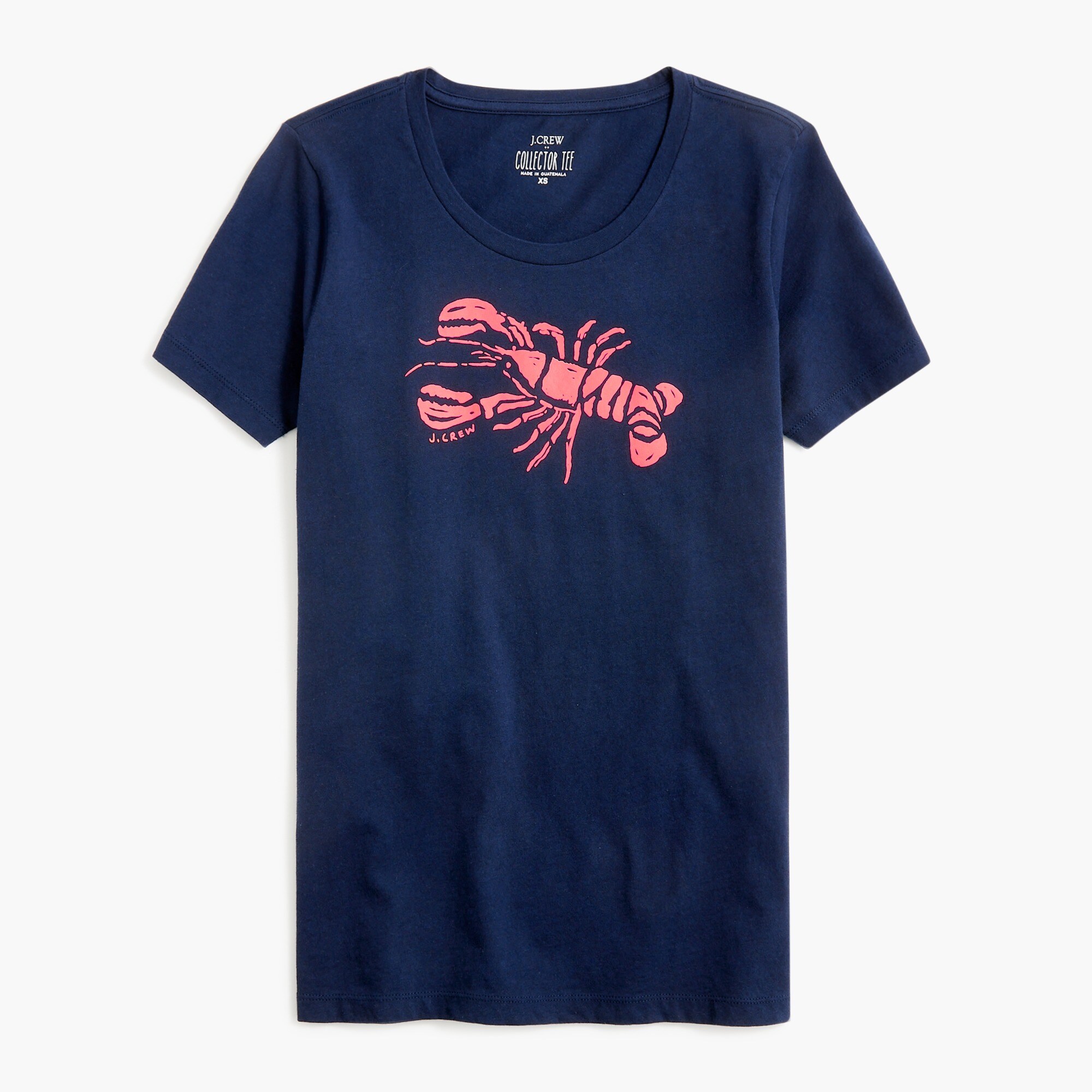 lobster graphic tee for women