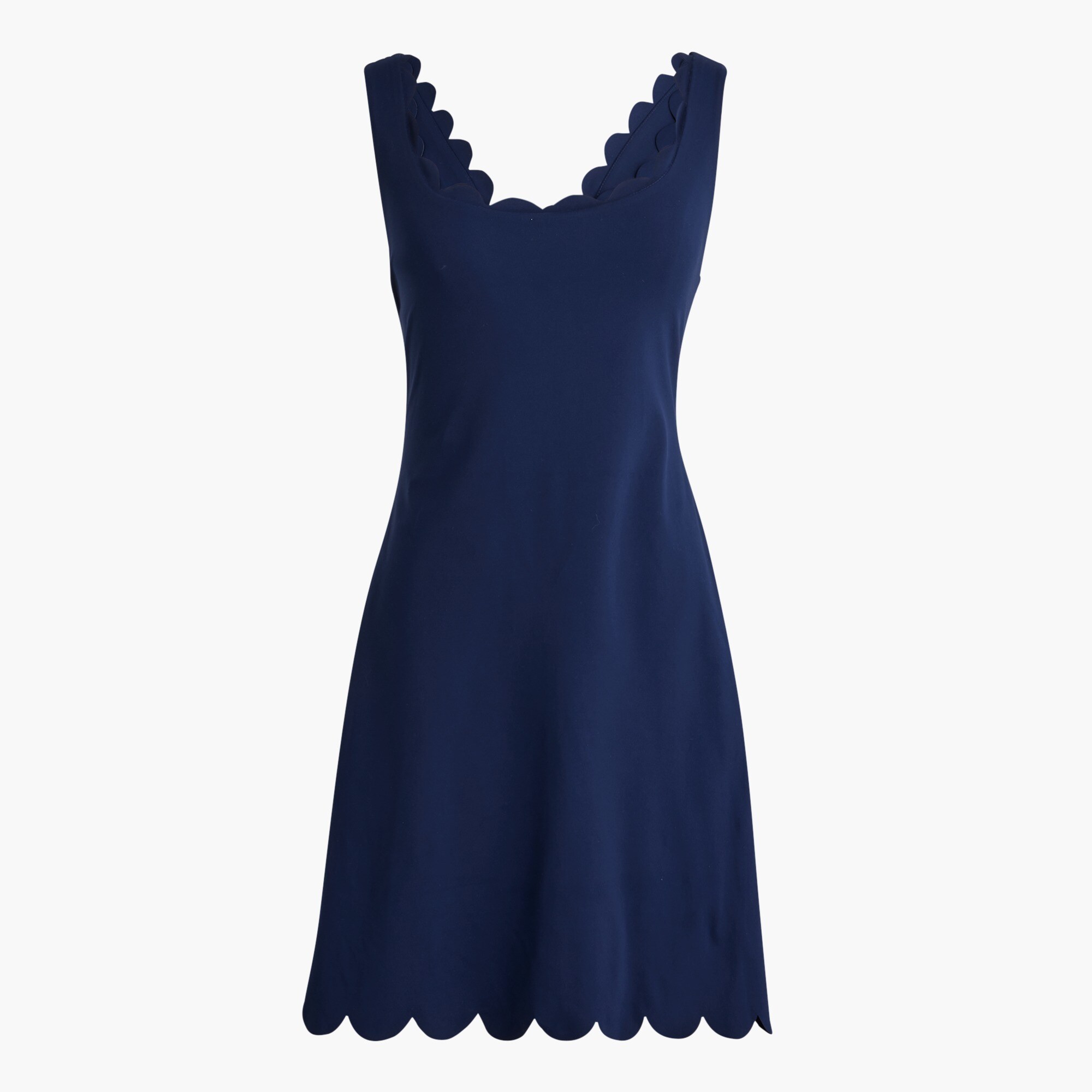  Scalloped active dress