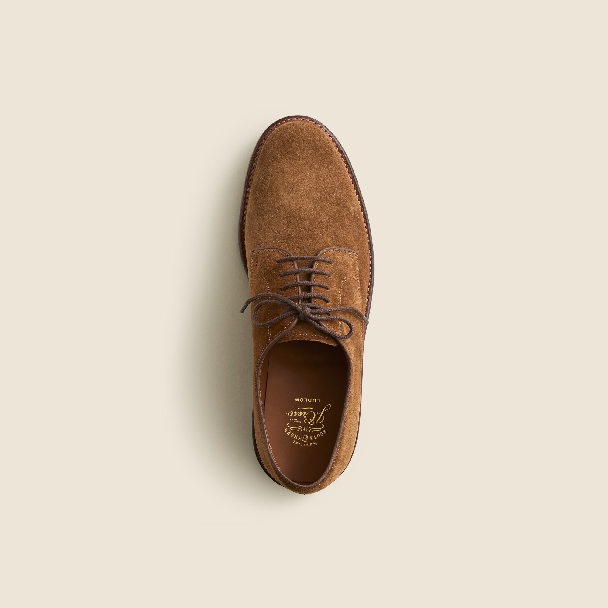 Ludlow derbys in suede