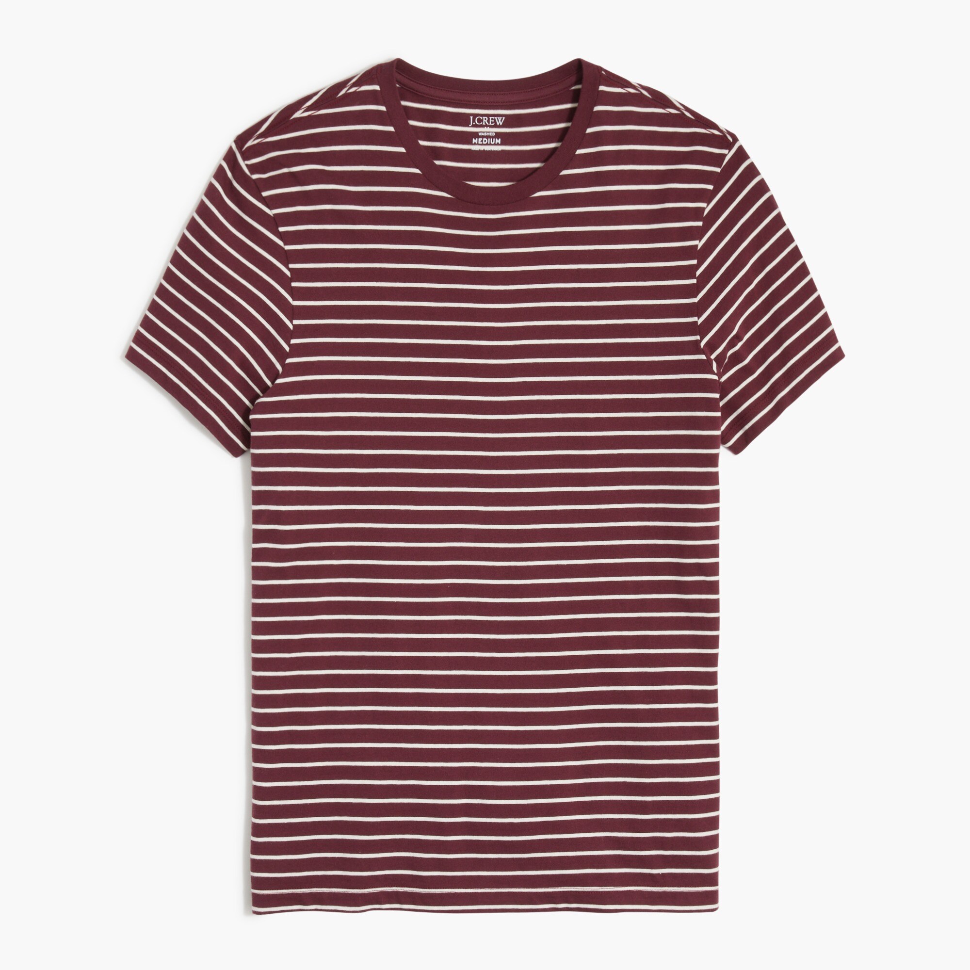 factory: striped tee for men