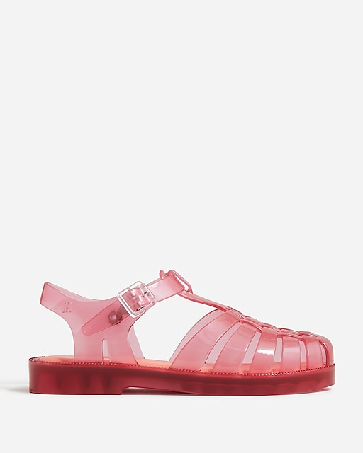 girls Limited-edition Mini Melissa&reg; X crewcuts possession glitter jelly sandals