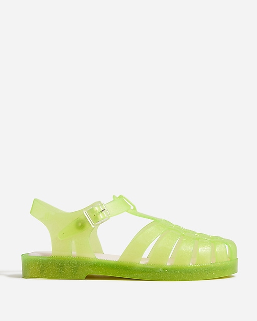 girls Limited-edition Mini Melissa&reg; X crewcuts possession glitter jelly sandals