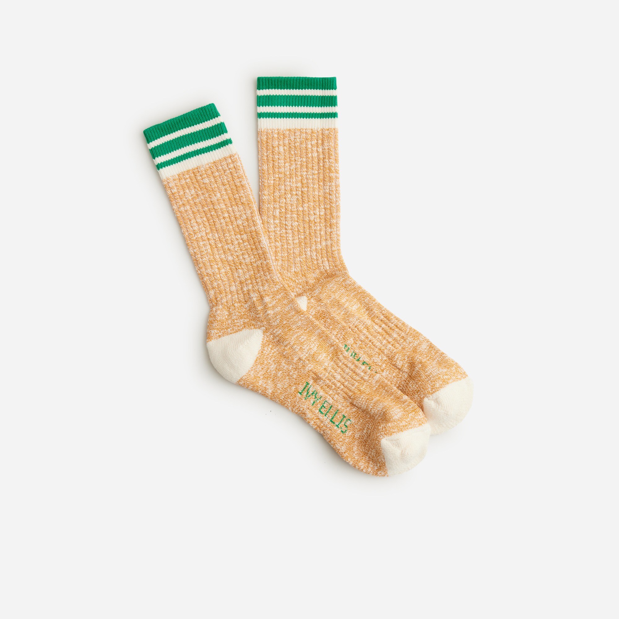  Ivy Ellis Gairloch socks in slub cotton