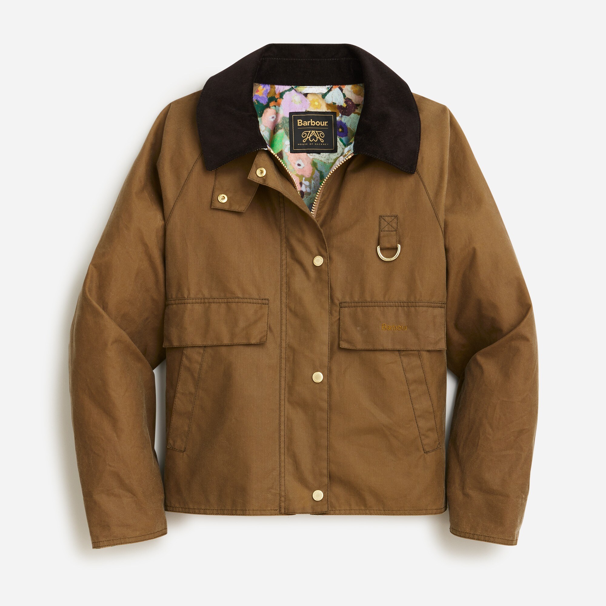 Barbour clapham waxed cotton jacket deals