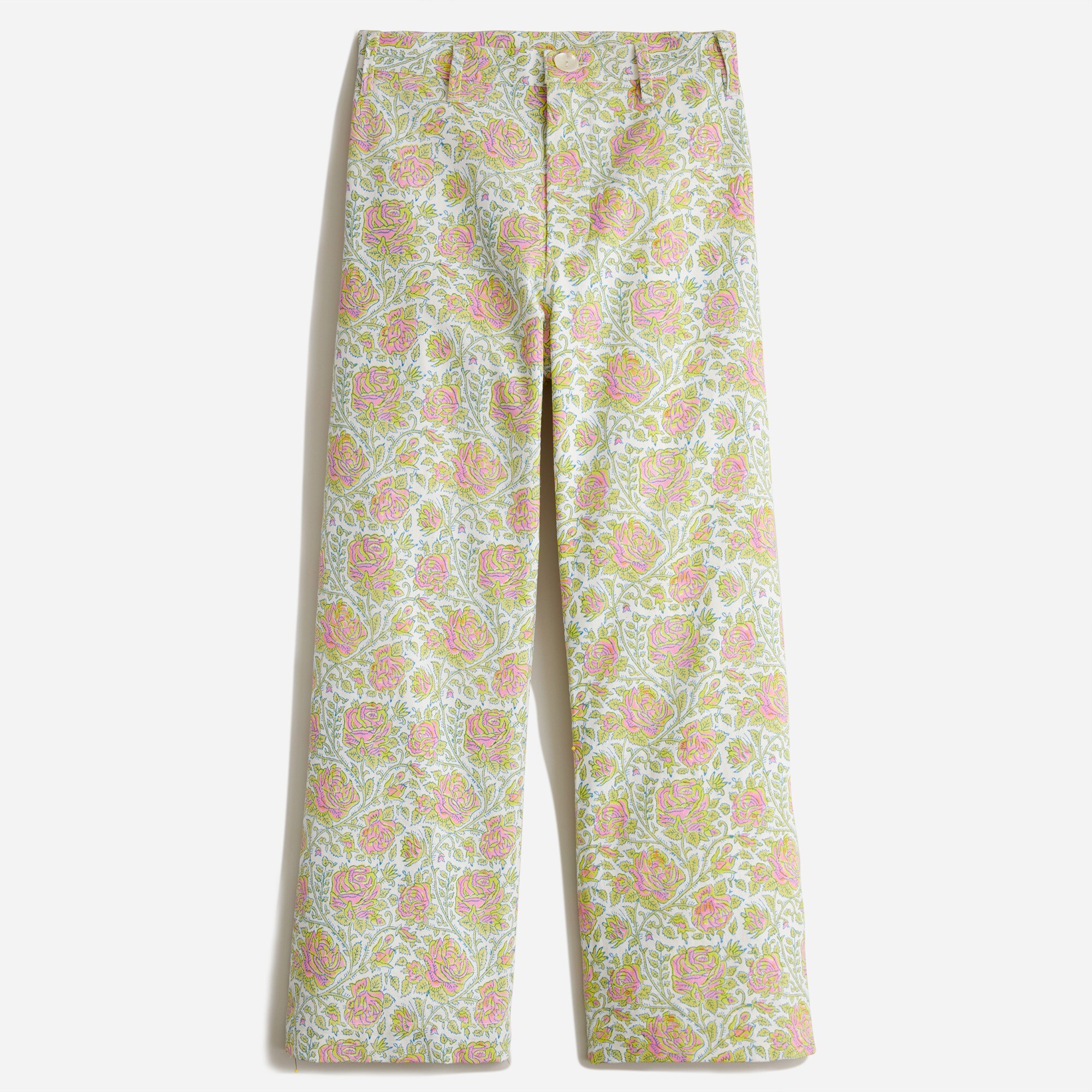 SZ Blockprints™ X J.Crew hand-block-printed disco pant
