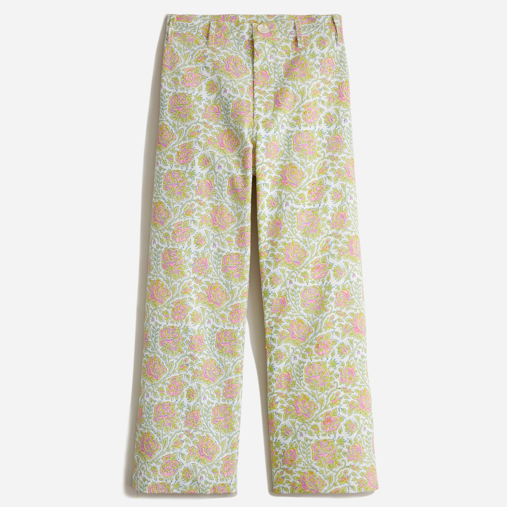 SZ Blockprints™ X J.Crew hand-block-printed disco pant