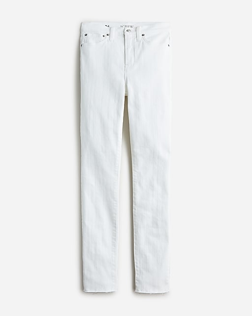  Petite 10&quot; toothpick jean in white wash