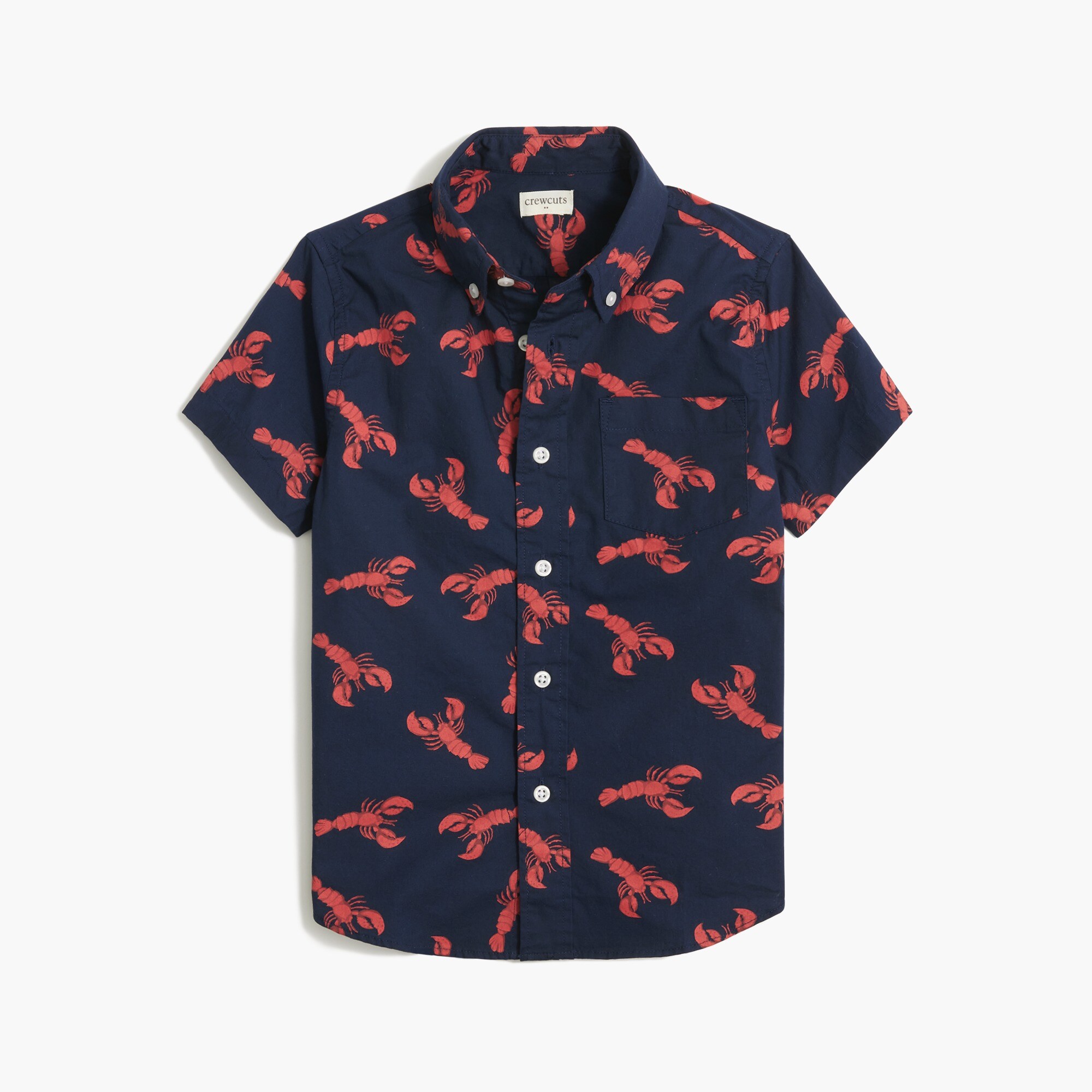 Boys' lobster washed shirt