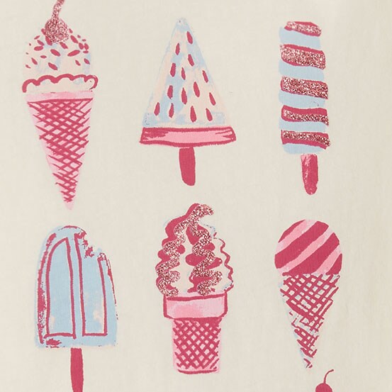 Girls' ice cream graphic tee ICE CREAM GRAPHIC factory: girls' ice cream graphic tee for girls