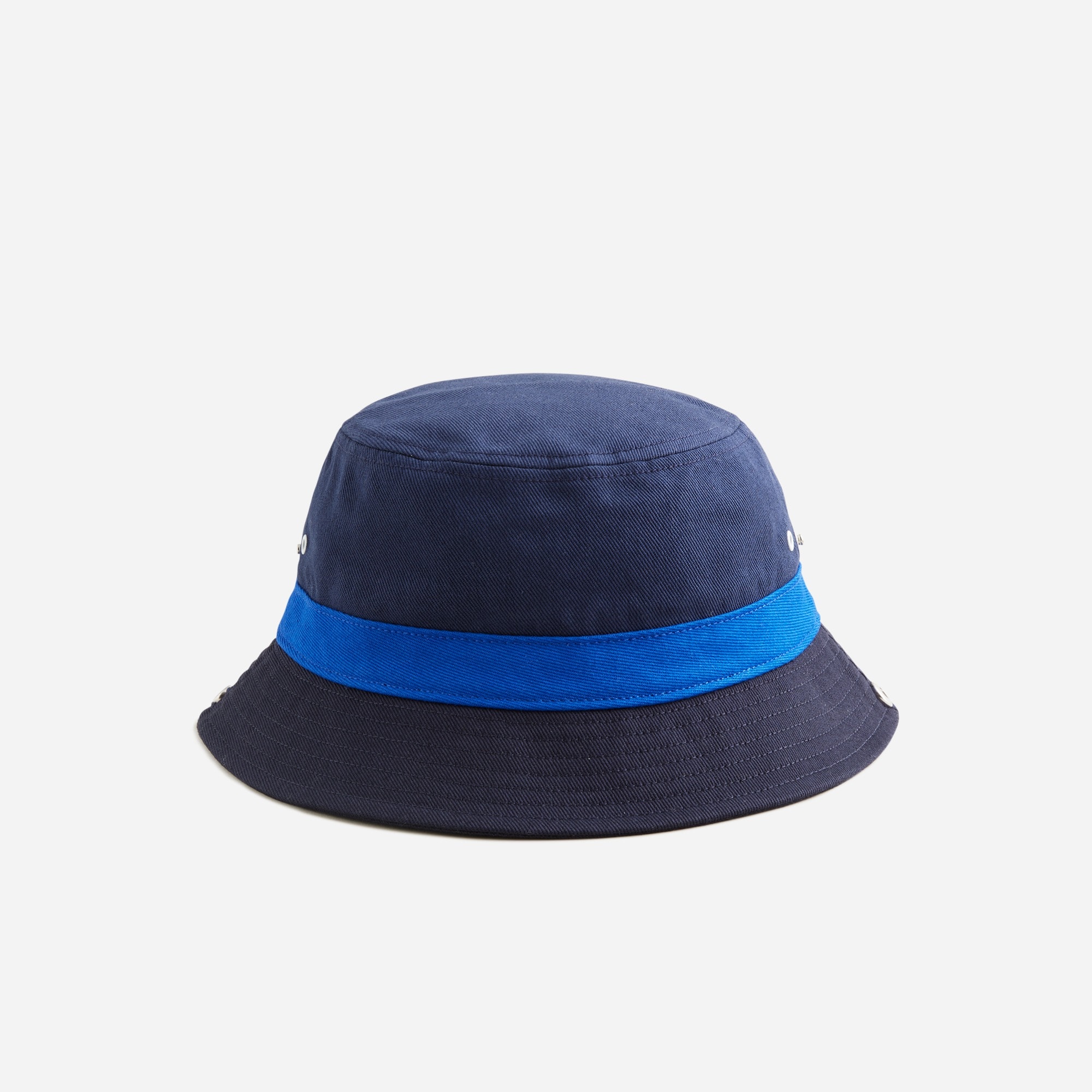 J.Crew Men's Bucket Hat with Snaps in Denim Twill (Size Large-XLarge)