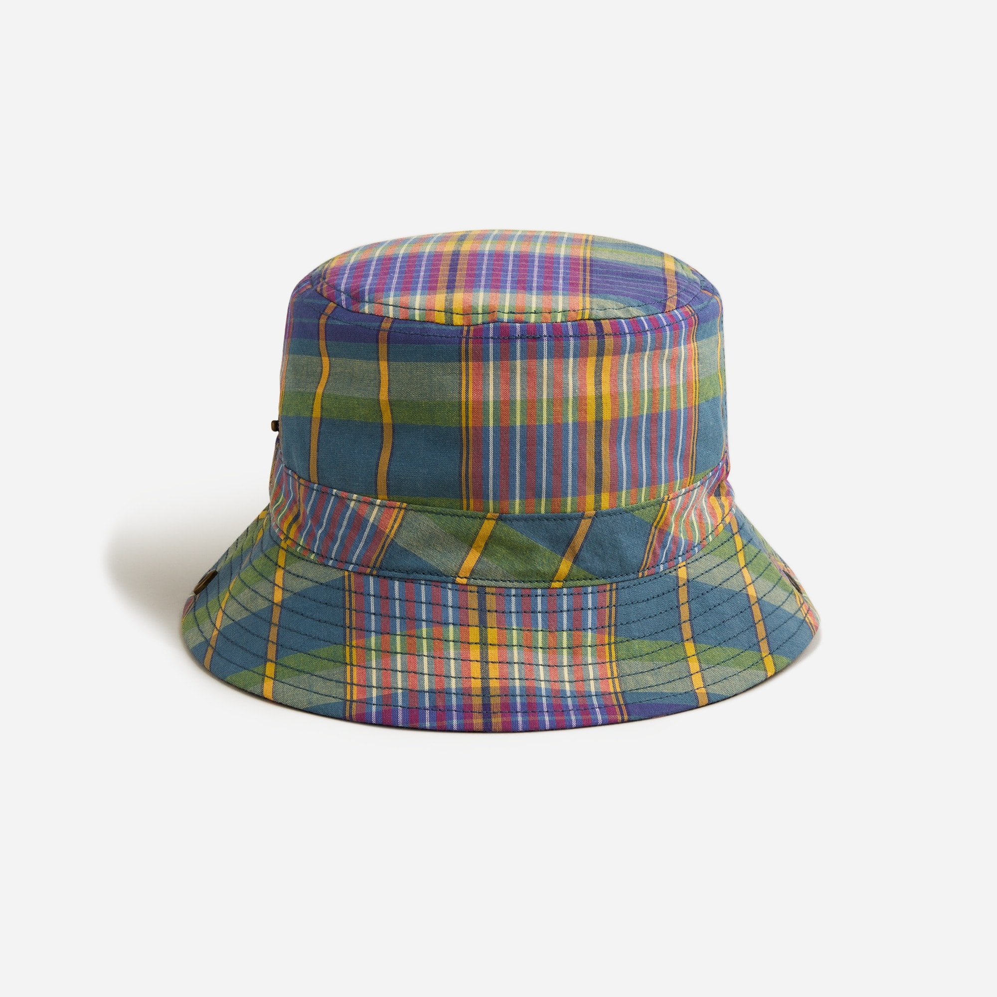  Reversible bucket hat in madras