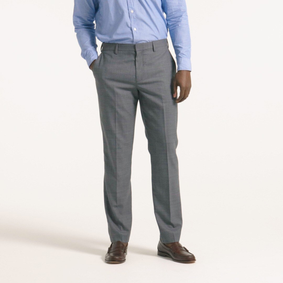 Bowery dress pant in wool blend