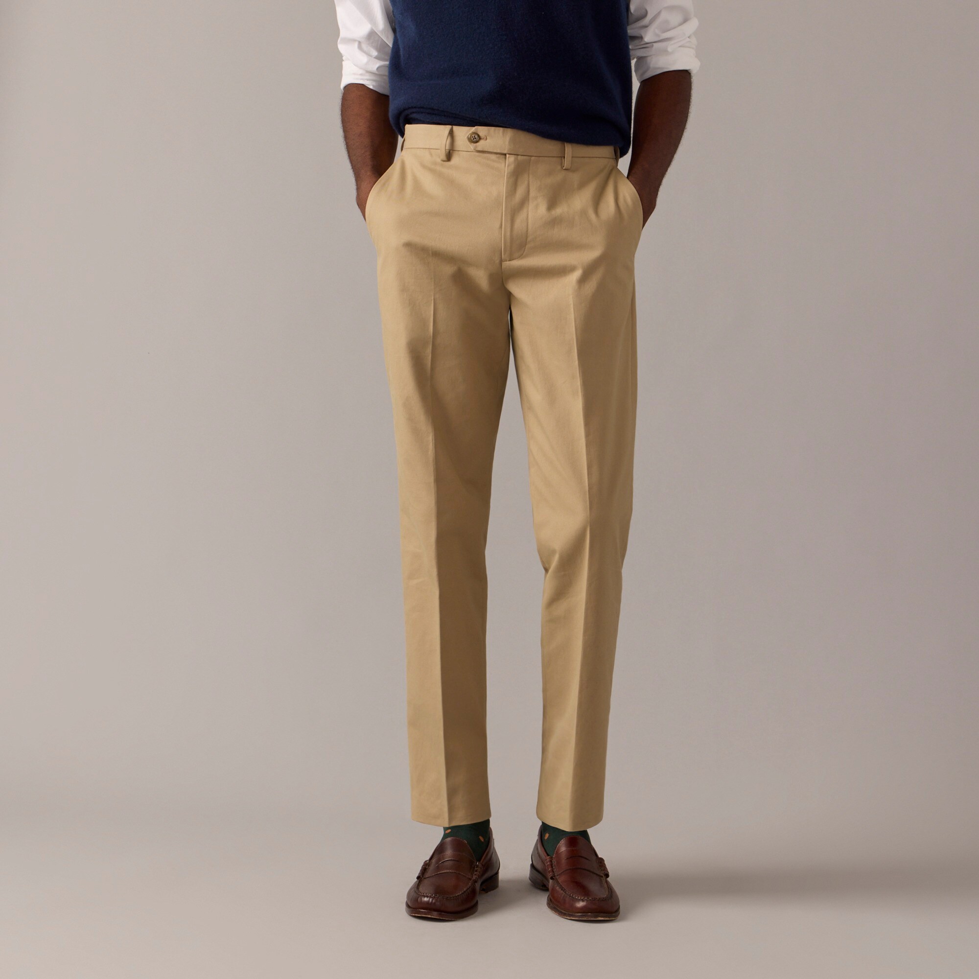 J.Crew: Bowery Dress Pant In Stretch Chino For Men