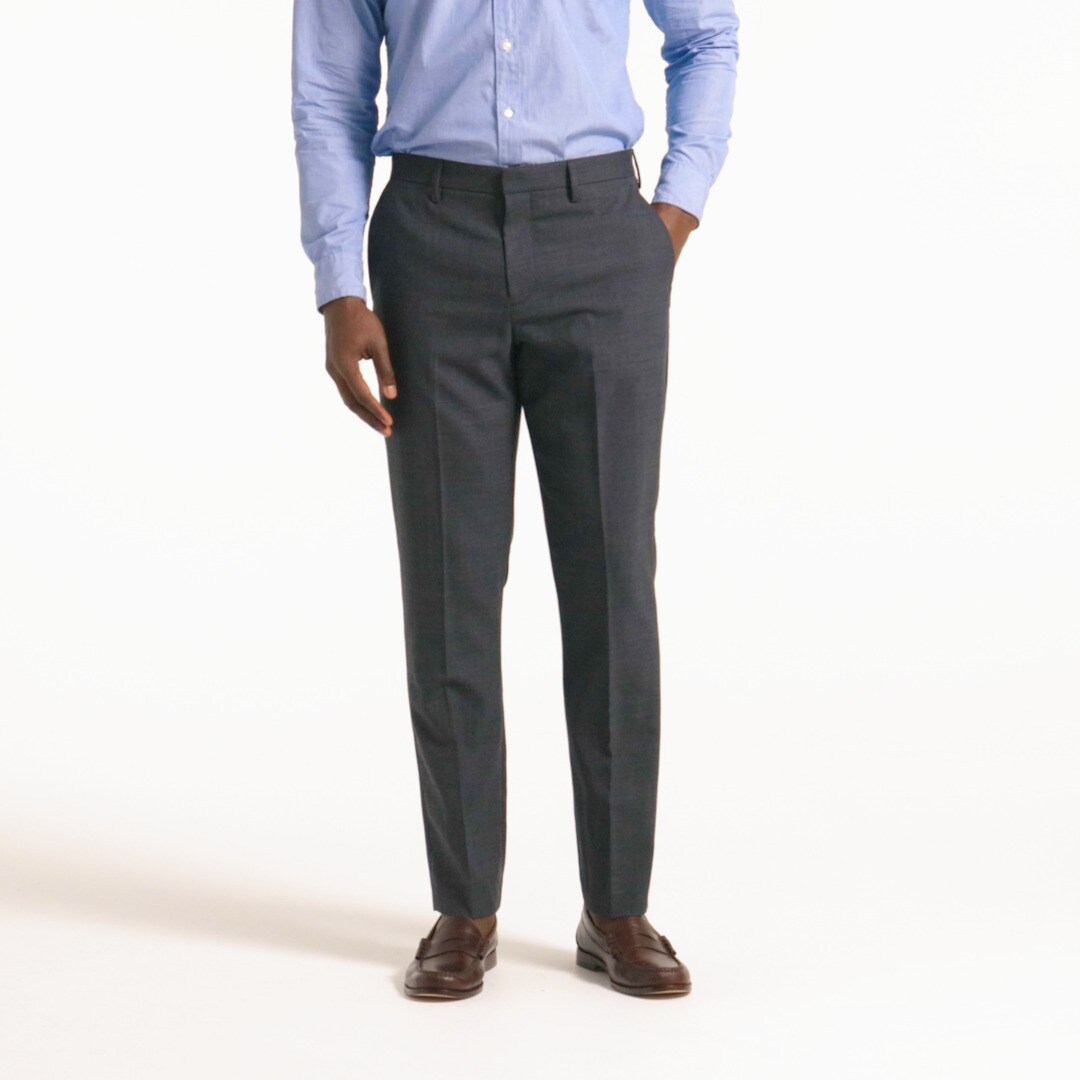Bowery dress pant in stretch wool-blend oxford